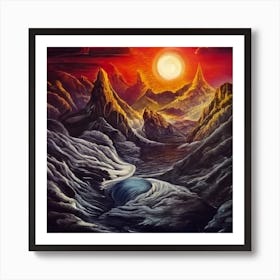 Sands Of Time Art Print