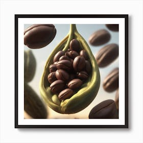 Coffee Beans 396 Art Print