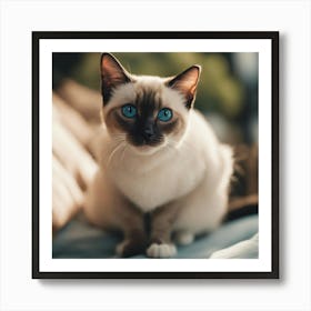 Siamese Cat 7 Art Print