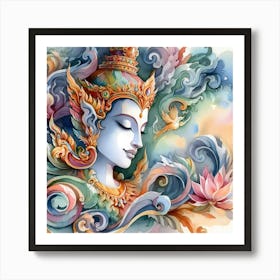 Buddha 11 Art Print