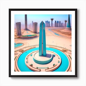 Kuwait City 7 Art Print