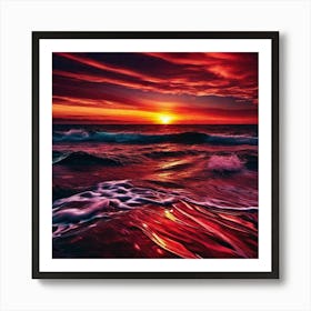 Sunset 23 Art Print