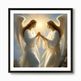 Angels Collections Art Print