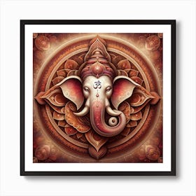 Ganesha 12 Art Print