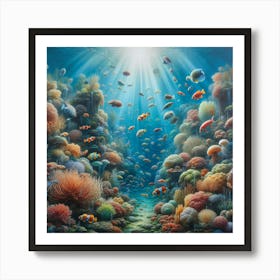 Under The Sea Art Print