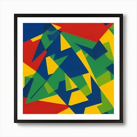 'The Triangles' Art Print