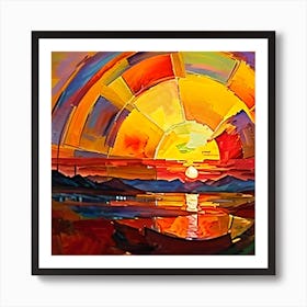 Sunset Art Print