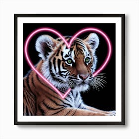 Tiger Cub 7 Art Print