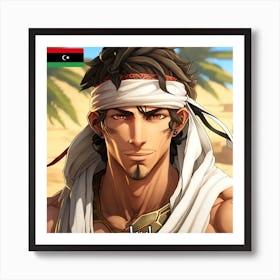 Find Out What A Libyan Looks Like With Ia (5) Art Print