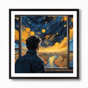 Starry Night 3 Art Print