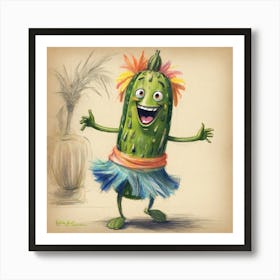 Hawaiian Cucumber Art Print