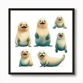 Seals Set Póster