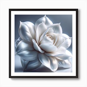 White Flower 5 Art Print