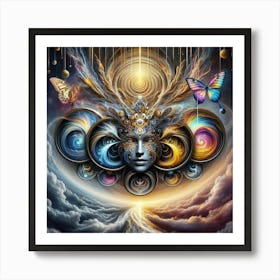 Shamanic Dreams 1 Art Print