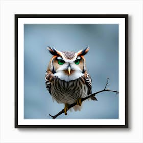 Owl 4 Art Print