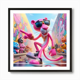 Pink Panther 1 Art Print