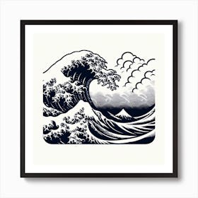 Great Wave Off Kanagawa Art Print