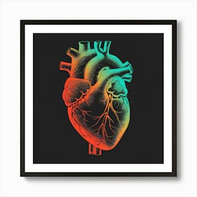 Human Heart 11 Art Print