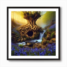 Tree In The Forest 1 Art Print