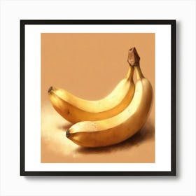 Real Bananas Kitchen Restaurant Art Print