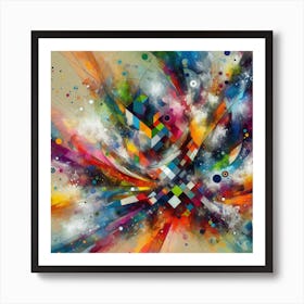 Abstract Painting 1 Art Print