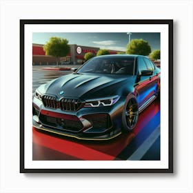 Bmw M5 Sedan 1 Art Print