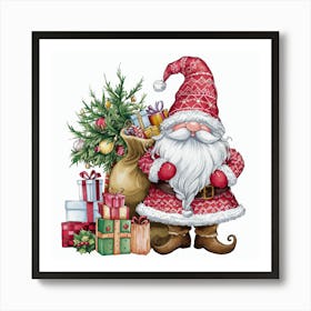 Santa Claus Art Print