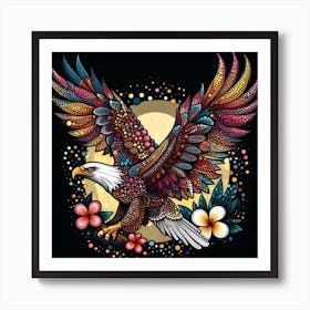 Eagle Frangis Art Print