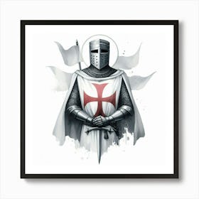 Knight Templar 3 Art Print