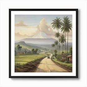 Road In Java Art Print 2 1 Art Print