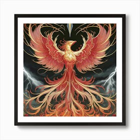 Phoenix 18 Art Print