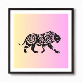 Lion Art Art Print