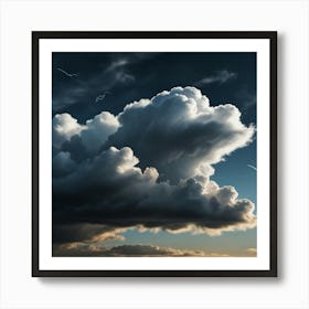 Cloudy Sky 1 Art Print