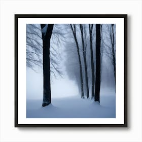 'Snow' Art Print