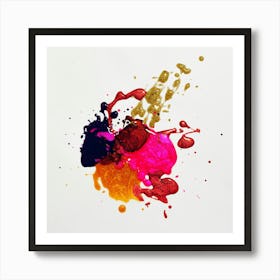 Splatters Art Print