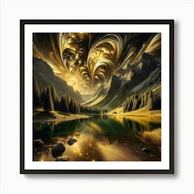 Fractal Art 8 Art Print