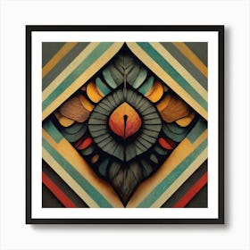 Iconic Medallion - #1 Art Print