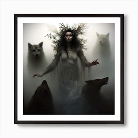 The Wood Maiden Art Print