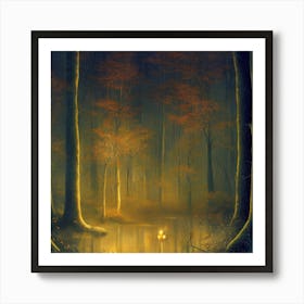 Fairytale Forest 5 Art Print