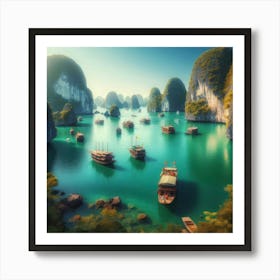 Ha Long Bay Art Print