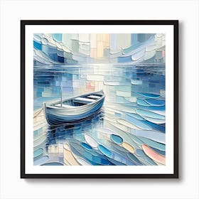 Boat In The Water Art Print