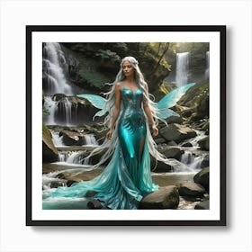 Fairy In The Forest 5 Art Print