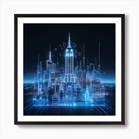 New York City 4 Art Print