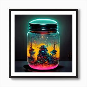 Jars 3 Art Print