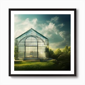 Glass House Art Print