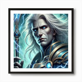 Warden Aethon Portrait Art Print