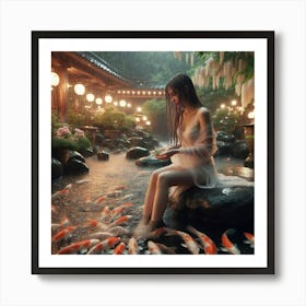 Koi Fish 9 Art Print