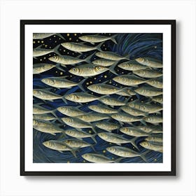 Sardines chapitre 1 Art Print