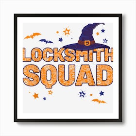 Locksmith Squad Witch Halloween Matching 1 Art Print