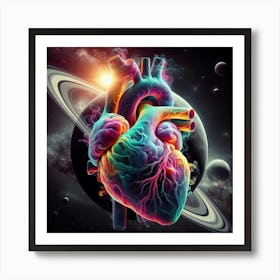 Heart Of Nasa 5 Art Print